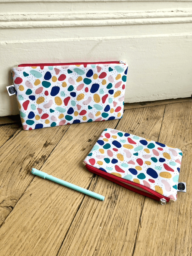 Trousse plate - JELLY BEANS
