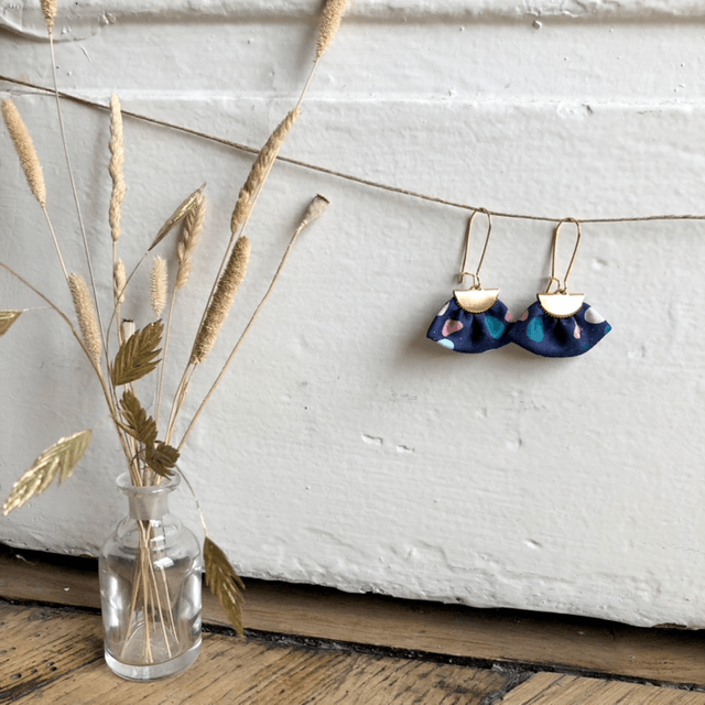 Boucles d'oreilles - DORMEUSES JELLY BEANS - bleu
