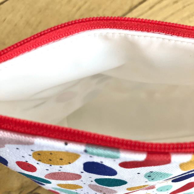 Trousse de toilette - tissu intérieur imperméable -  JELLY BEANS