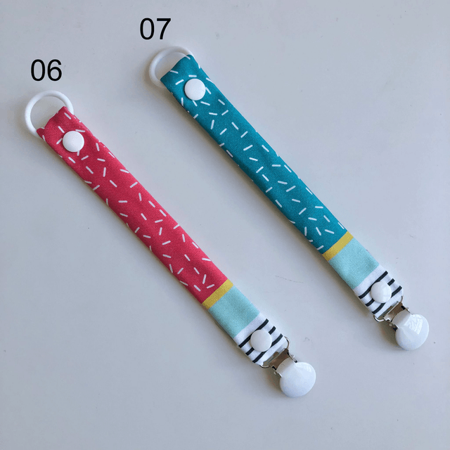 Attache tétine - CONFETTIS - adaptateur silicone