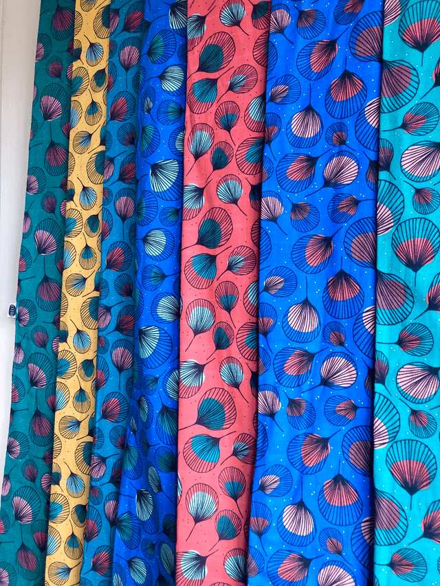 Echarpe 180 cm de long - PLUMES - bleu