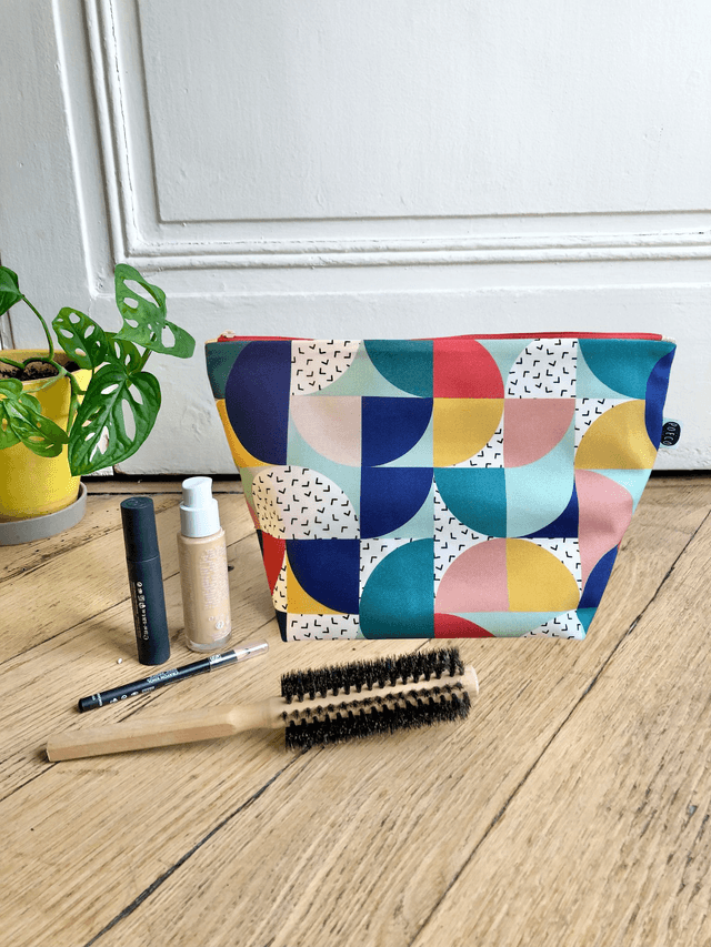Trousse de toilette - tissu intérieur imperméable - BAUHAUS