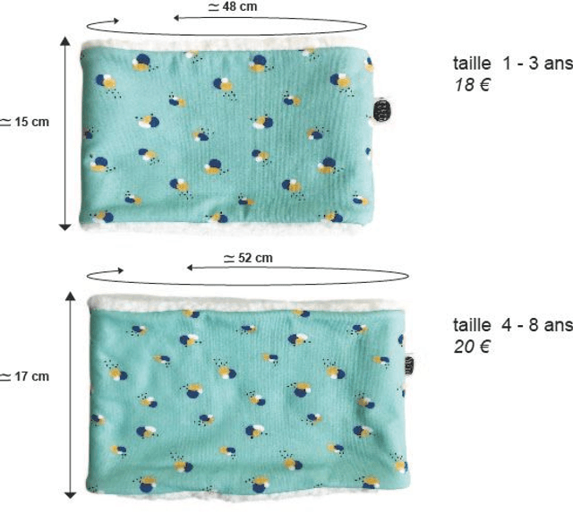 Tour de cou / Snood pour bébé et enfant - TOWN