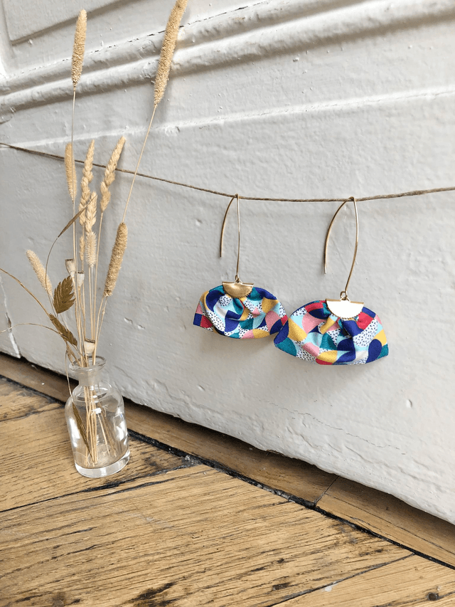 Boucles d'oreilles - LONGUE BAUHAUS