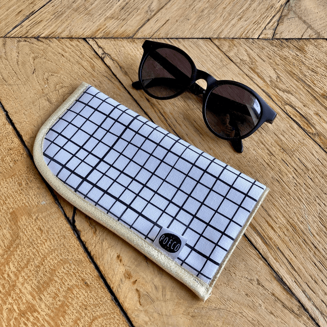 Etui à lunettes -  fermeture aimantée