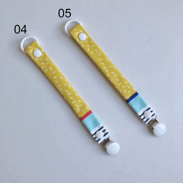 Attache tétine - CONFETTIS - adaptateur silicone
